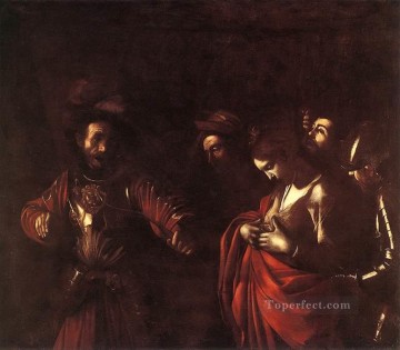 Caravaggio Painting - El martirio de santa Úrsula Caravaggio